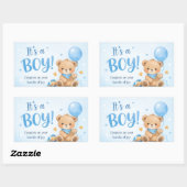 Welcome Baby Boy – A Bundle of Joy Sticker 長方形シール (シート)