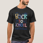 Welcome Back 1st Day of School Lunch Lady Squad Ba Tシャツ (正面)