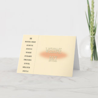Welcome back Card シーズンカード