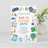 Welcome Back School Picnic 招待状 (スタンド正面)