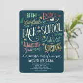 Welcome Back School Picnic 招待状 (スタンド正面)