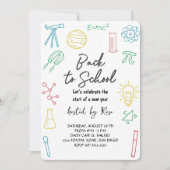 Welcome Back School Picnic 招待状 (正面)