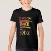  Welcome Back To School  トライブレンドＴシャツ (正面)