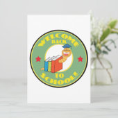 Welcome Back To School Bookworm 招待状 (スタンド正面)