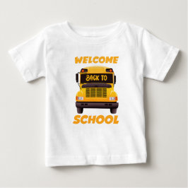 Welcome Back to School Bus Shirt ベビーTシャツ