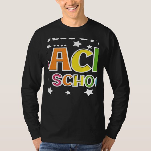 Welcome Back To School Christmas 2023 Outfit Half  Tシャツ (正面)