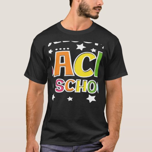 Welcome Back To School Christmas 2023 Outfit Half  Tシャツ (正面)