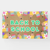 Welcome Back to School Classroom Poster Banner 横断幕 (横)