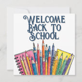 Welcome Back to School – Colorful Start (正面)