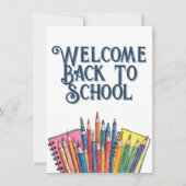 Welcome Back to School – Colorful Start (正面)