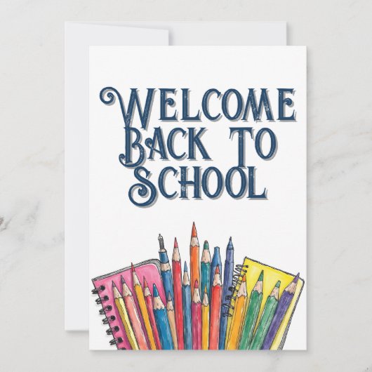 Welcome Back to School – Colorful Start (正面)
