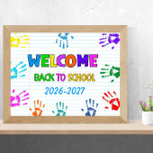 Welcome Back To School First Day Of School  ポスター