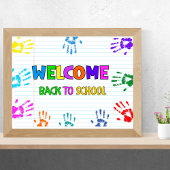 Welcome Back To School First Day Of School  ポスター