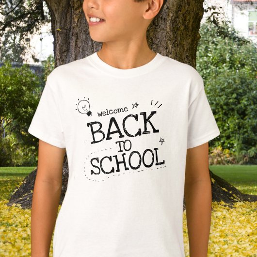Welcome back to school, first day of school, back tシャツ