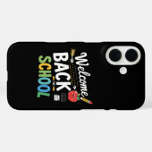 Welcome Back To School First Day of School Teacher Case-Mate iPhoneケース (裏面 (横))
