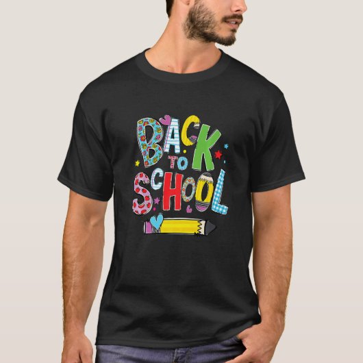 Welcome Back To School First Day Of School Teacher Tシャツ (正面)