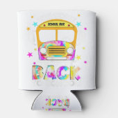 Welcome Back To SchooL for Bus Drivers Transportat 缶クーラー (裏面)