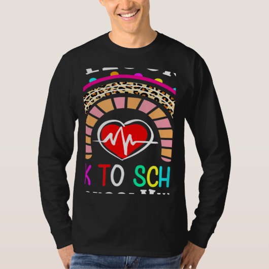 Welcome Back To School Nurse First Day Of School Tシャツ (正面)