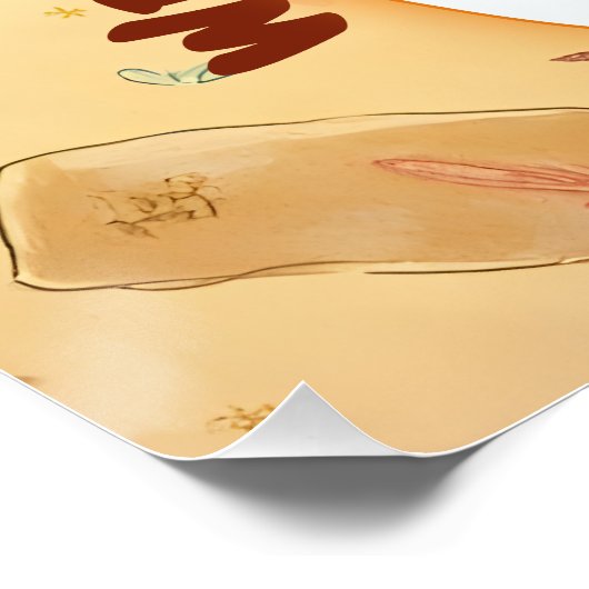 Welcome Back to School – Pencil Art Design ポスター (コーナー)