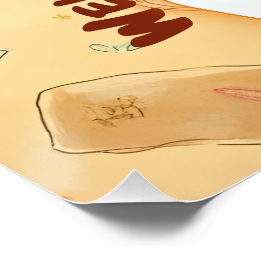 Welcome Back to School – Pencil Art Design ポスター (コーナー)