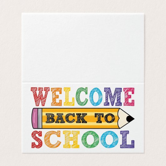 Welcome Back to School – Pencil Illustration (外部フラット)