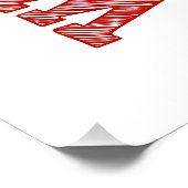 Welcome Back to School – Pencil Illustration ポスター (コーナー)