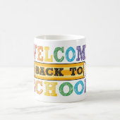 Welcome Back to School – Pencil Illustration モーフィングマグカップ (中央)