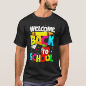 Welcome Back To School Student Teacher Love Kid Tシャツ (正面)