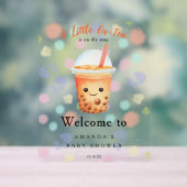  Welcome Bubble Tea Baby shower Welcome アクリルサイン (ニュートラル)