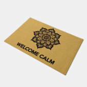 Welcome Calm ドアマット (アングル)