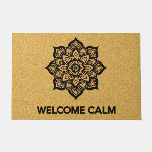 Welcome Calm ドアマット (正面)