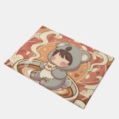 Welcome Chibi Koala Adventure Doormat ドアマット (アングル)