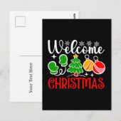 Welcome Christmas-63758 ポストカード (正面/裏面)
