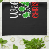 Welcome Christmas Tree And Ornaments-23758 キッチンタオル (折り畳み)