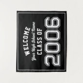 Welcome Class of 2006, 20 Year Reunion Decor タペストリー (正面)