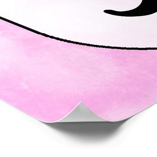 Welcome Elephant Themed Baby Shower Banner ポスター (角)