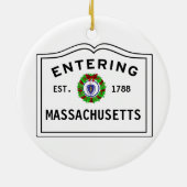 Welcome Entering Town of セラミックオーナメント (裏面)