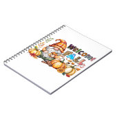 Welcome Fall Gnomes Classic T-Shirt.png ノートブック (左側)