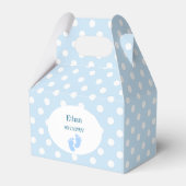 welcome favors,baby shower gathering, party favors フェイバーボックス (正面サイド)
