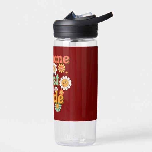 WELCOME FIRST GRADE  FIRST DAY OF SCHOOL BACK ウォーターボトル (左面)