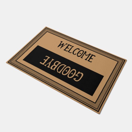 Welcome Goodbye ドアマット (アングル)
