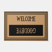 Welcome Goodbye ドアマット (正面)