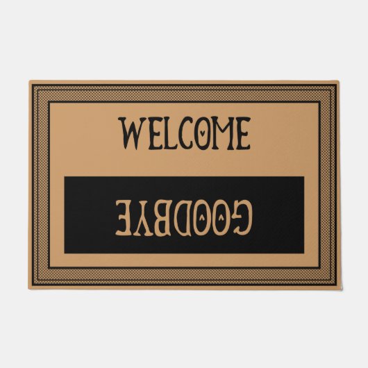 Welcome Goodbye ドアマット (正面)