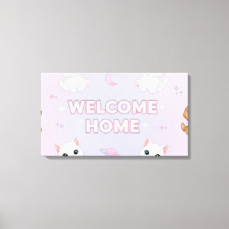 Welcome home  キャンバスプリント