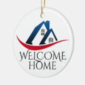 Welcome Home セラミックオーナメント (左)