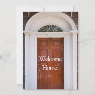 「Welcome Home」新しいホーム・グリーティング・カード カード