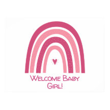 Welcome Home Baby Girl Poster