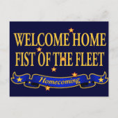Welcome Home Fifst of the Fleet ポストカード (正面)