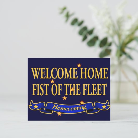 Welcome Home Fifst of the Fleet ポストカード (スタンド正面)