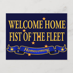 Welcome Home Fifst of the Fleet ポストカード